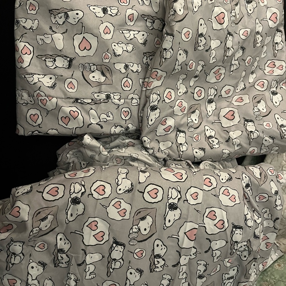 Snoopy sheets